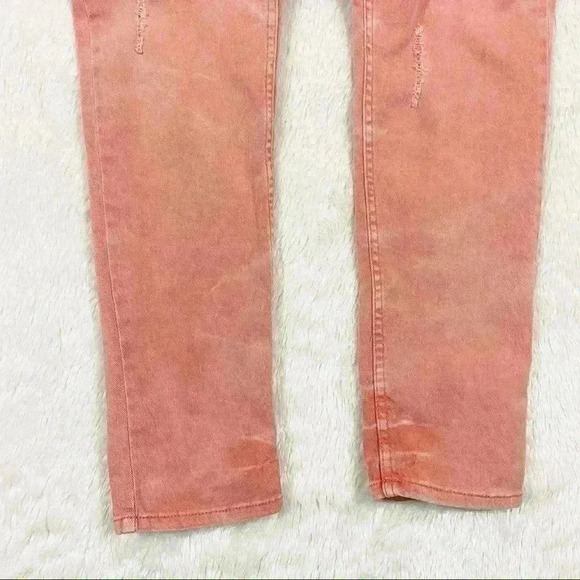 STS Blue Acid Pink Denim Distressed Skinny Jeans Size 5 - Picture 4 of 15